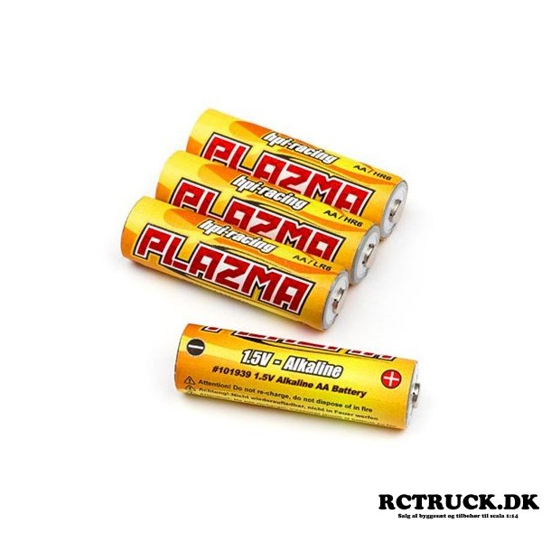 HPI Racing Hpi Plazma 1.5V AA Alkaline Battery (4stk)