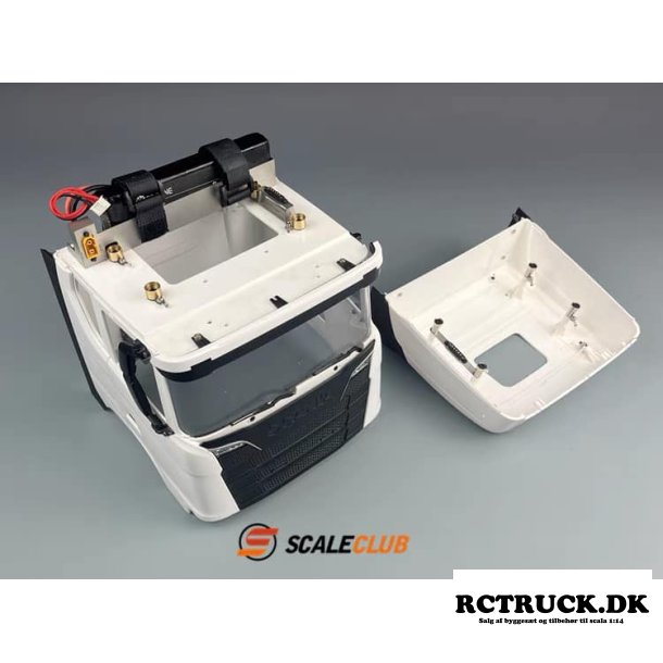 SCALECLUB 1/14 TAMIYA kabine magnetisk tagsystem til Scania S