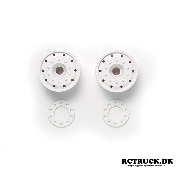 WHEELS (30MM WIDTH/HEX) WHITE