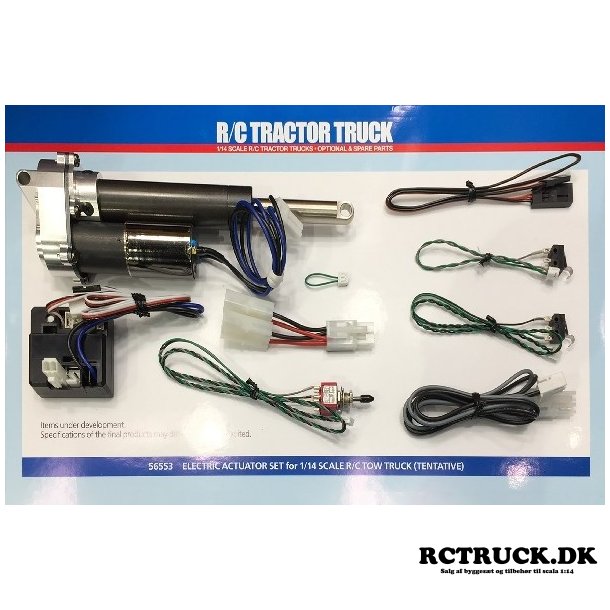 ELECTRIC ACTUATOR SET FOR 1/14 VOLVO FH16 TOW TRUC