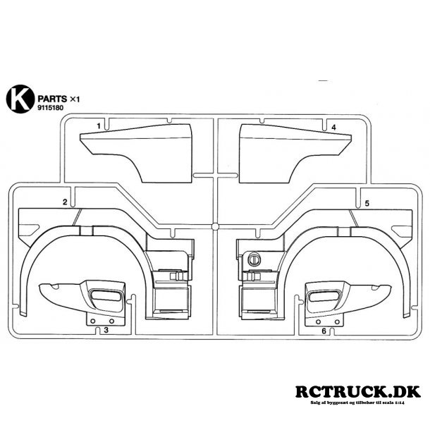 K PARTS FOR 56318