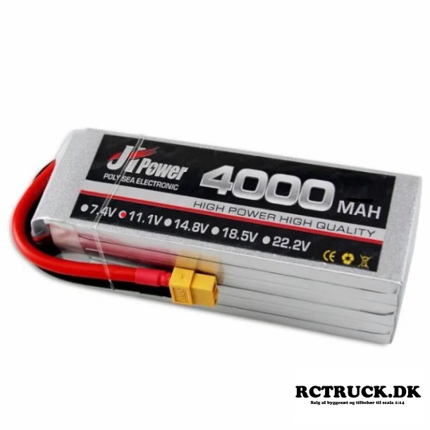 JH Power - 4000mah 35C 11,1 3s Lipoly Battery XT60